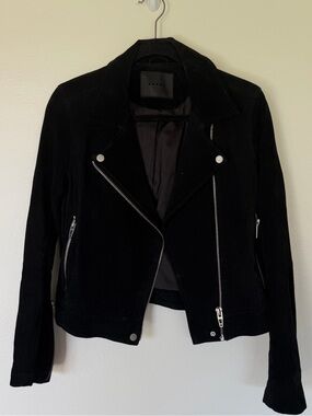 Blank NYC Black Moto Jacket - Size M